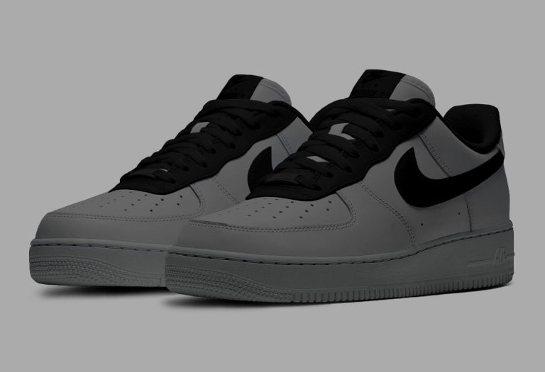 A Darker ‘Charcoal’ Colorway- The Air Force 1 Low Dark Charcoal
