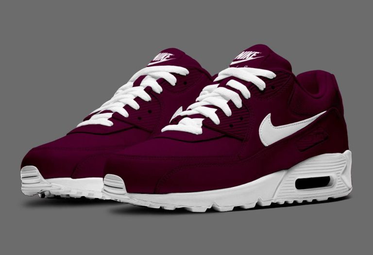 A Bold New Addition-The Air Max 90 Dark Crimson