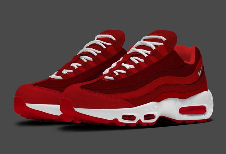 Keeping it simple! – Air Max 95 Red and White