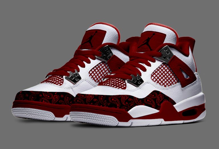 An Eastern-European Fusion-The Air Jordan 4 Paisley Bordeaux 