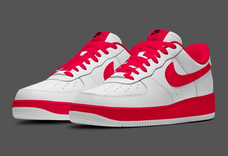 A New Classic? -Air Force 1 Low White University Red