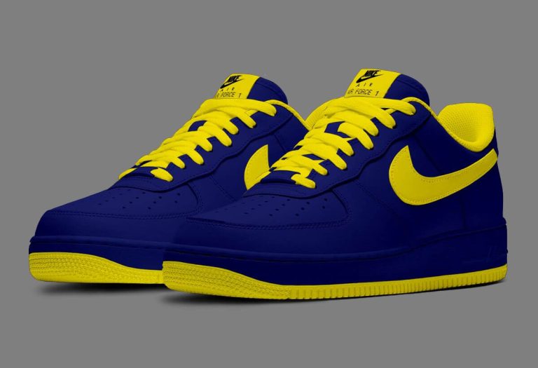 Super Bold! – Air Force 1 Blue and Yellow