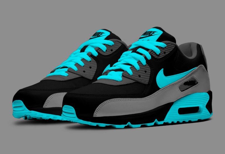 A Darker Laser Blue AM90! The Air Max 90 Laser Wolf 