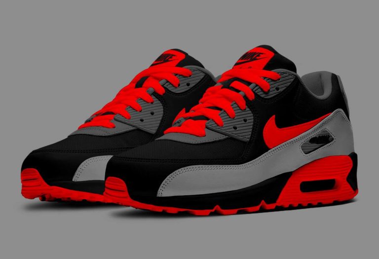A Tweaked Infrared- The Air Max 90 Magma Red 