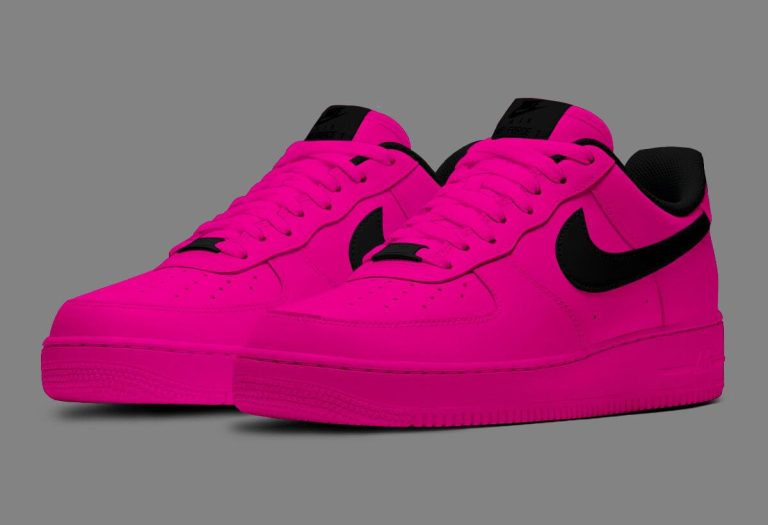 Too Bright or Just Right? -The Air Force 1 low Atomic Pink